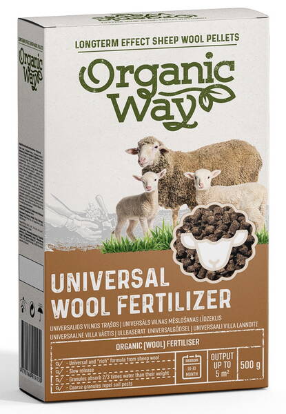 Villaväetis graanulites "Wool fertilizer"